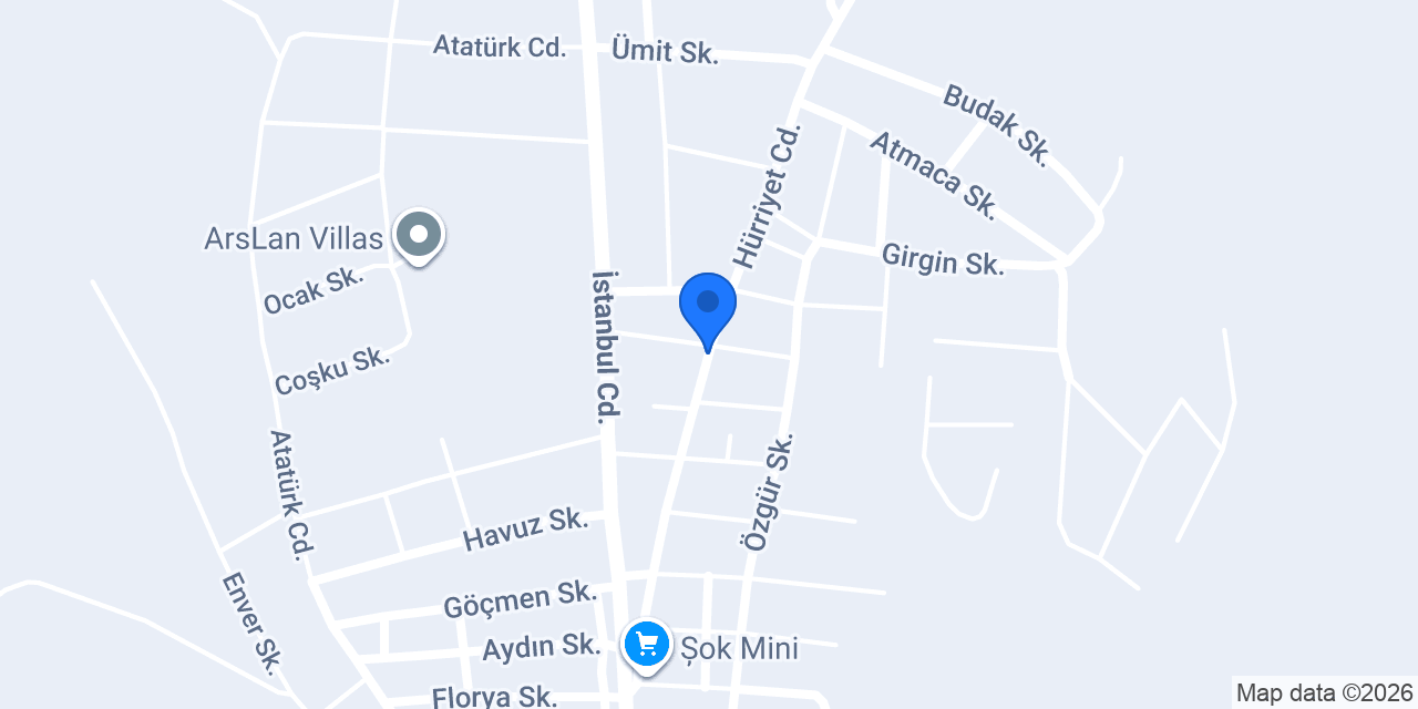 Uğur Mobilya konumu