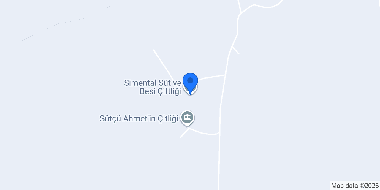 Simental Süt ve Besi Çiftliği konumu