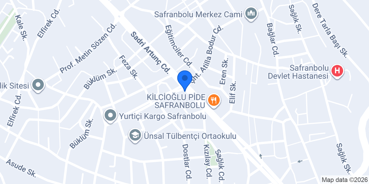 ELİZ PASTA CAFE konumu