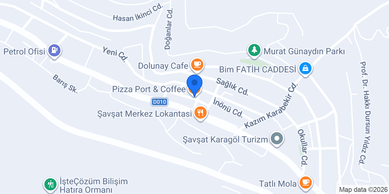Pizza Port & Coffee konumu