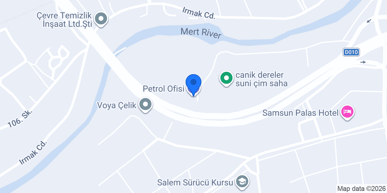 Petrol Ofisi konumu