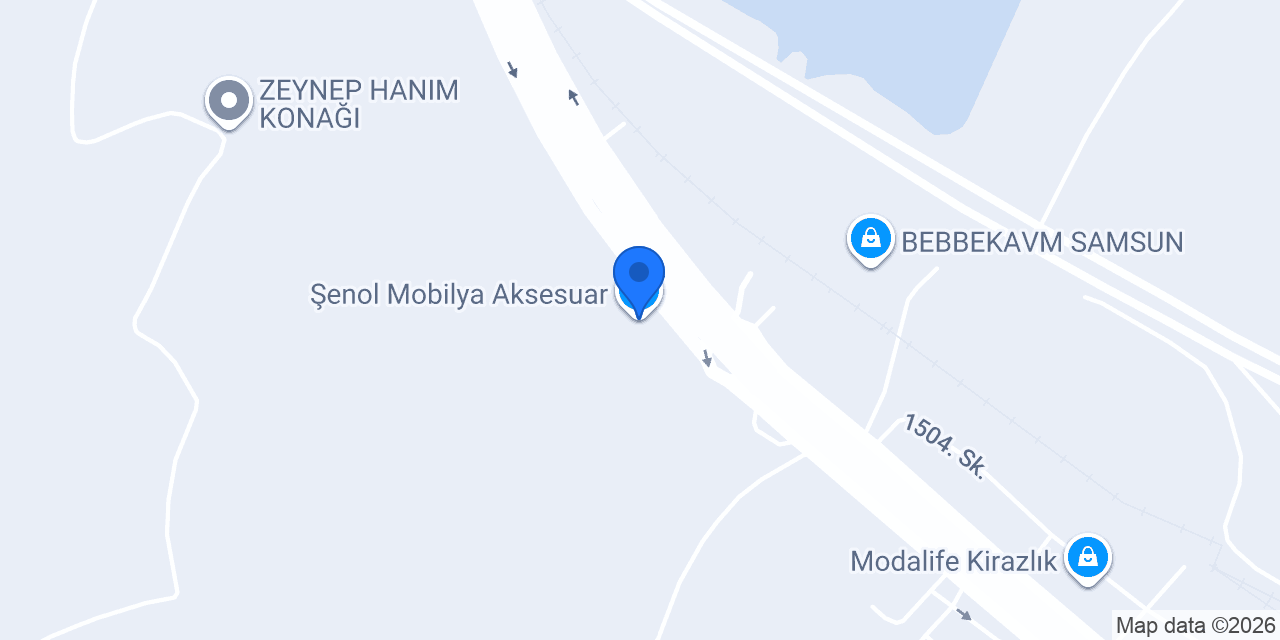 Şenol Mobilya Aksesuar konumu
