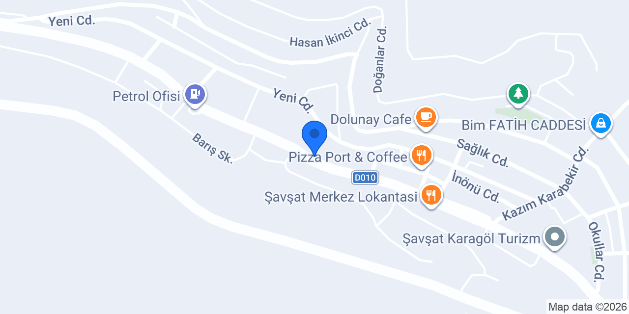 GSB ŞAVŞAT GENÇLİK MERKEZİ konumu