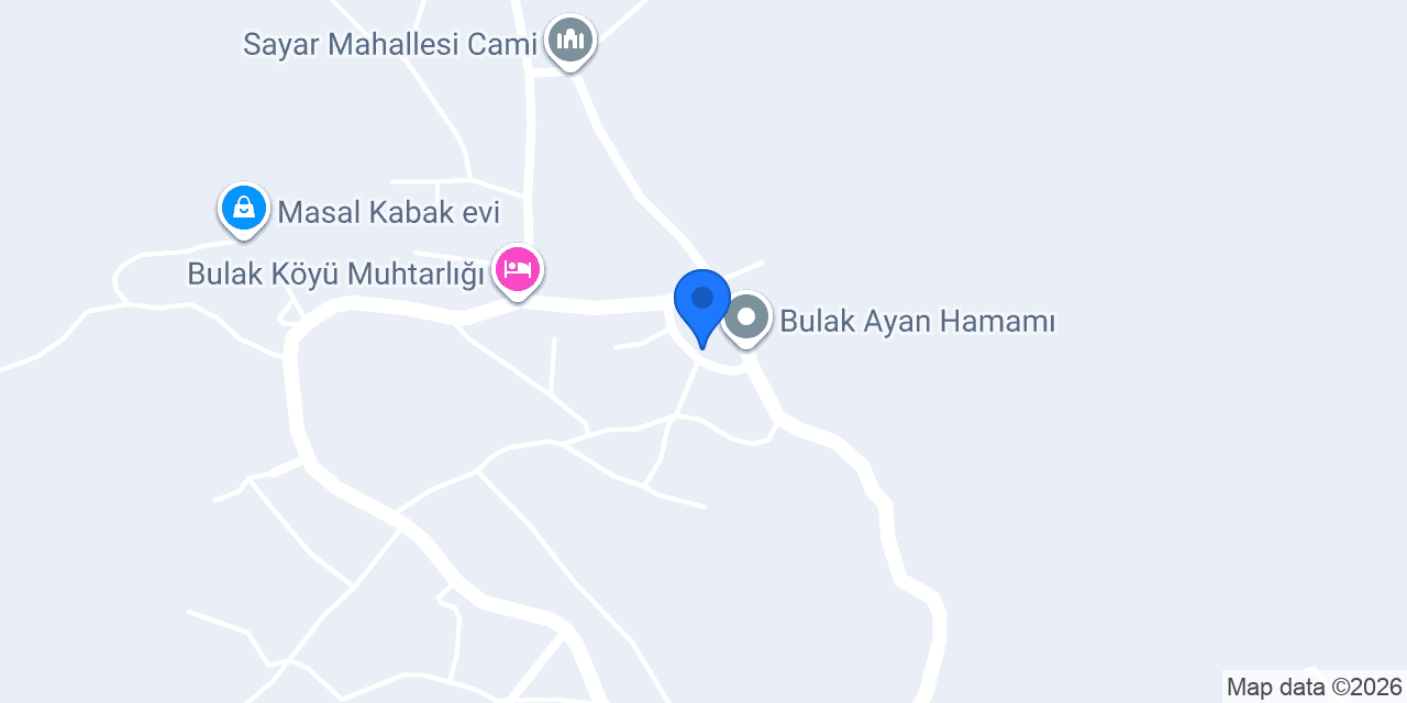 Bulak Sofrası konumu