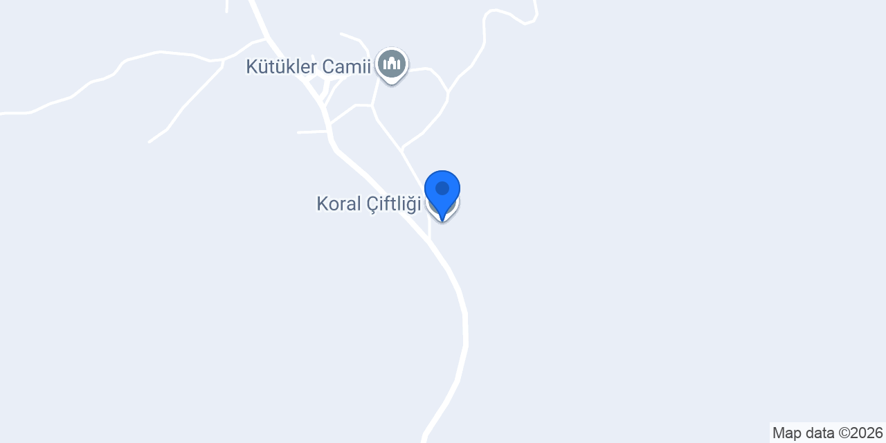 Koral Çiftliği konumu