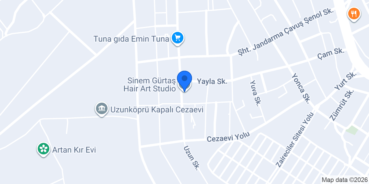 Sinem Gürtaş Hair Art Studio konumu