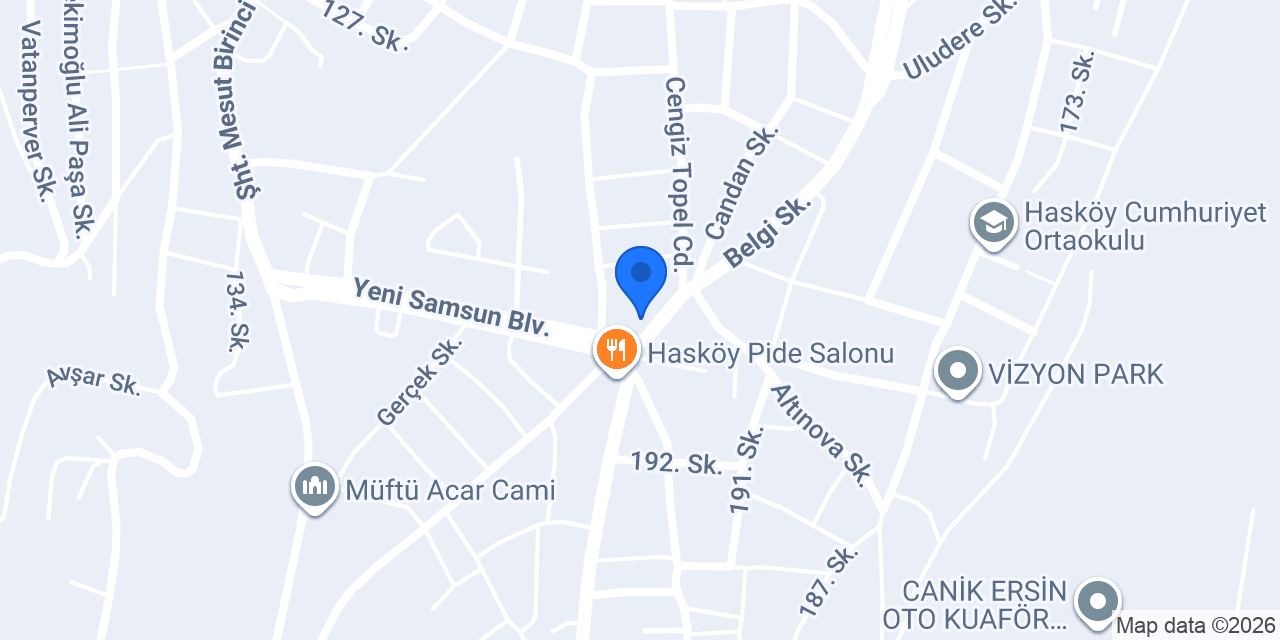 Hasköy Kasabı konumu