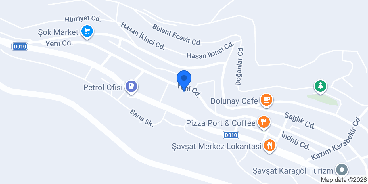 Şavşat İlçe Halk Kütüphanesi konumu