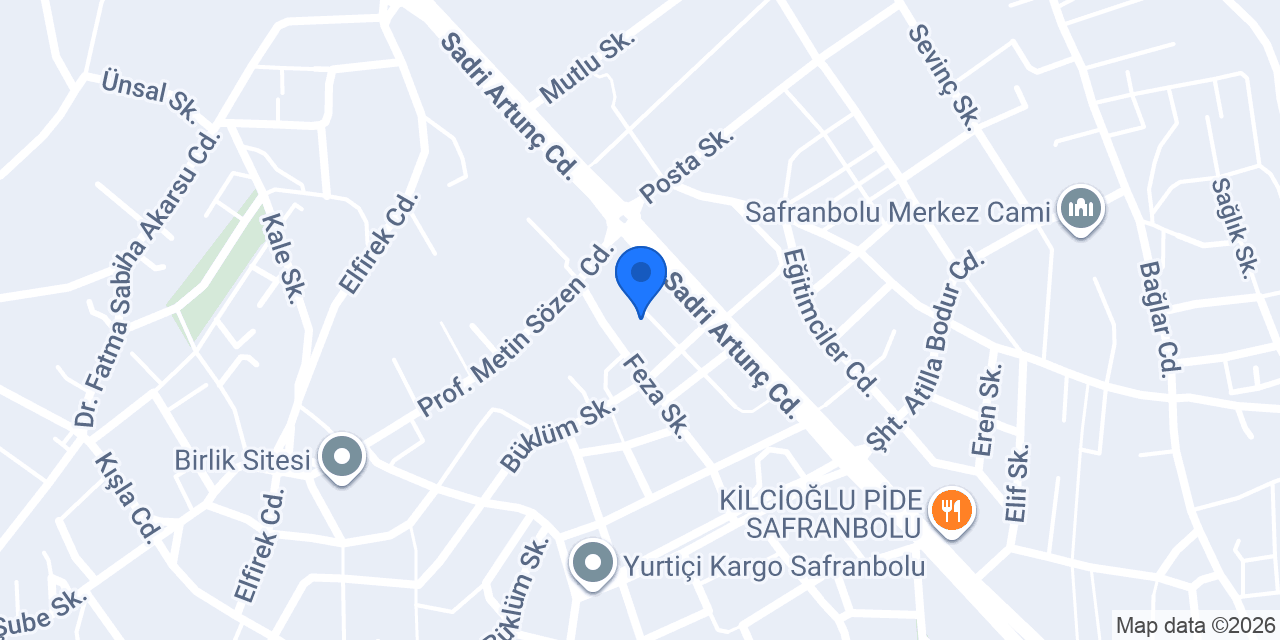 E.G BARBER SHOP konumu