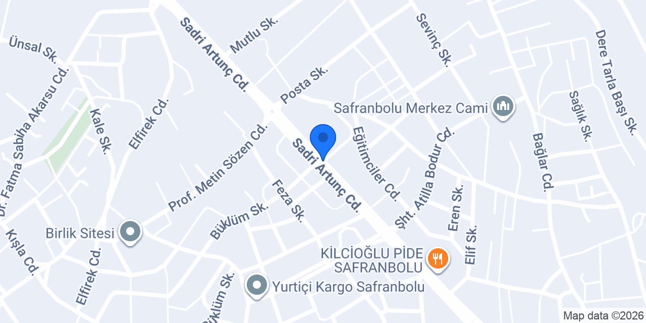 Özgün Piknik konumu