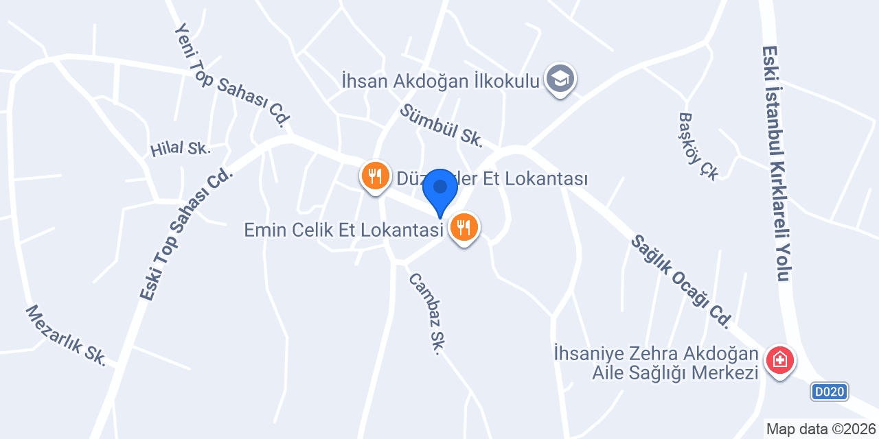 İhsaniye Eczanesi konumu