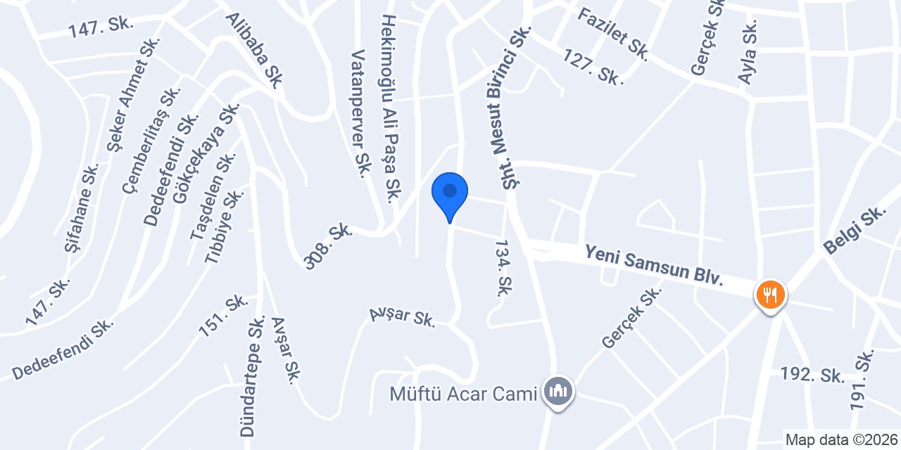 Dostlar Süpermarket konumu