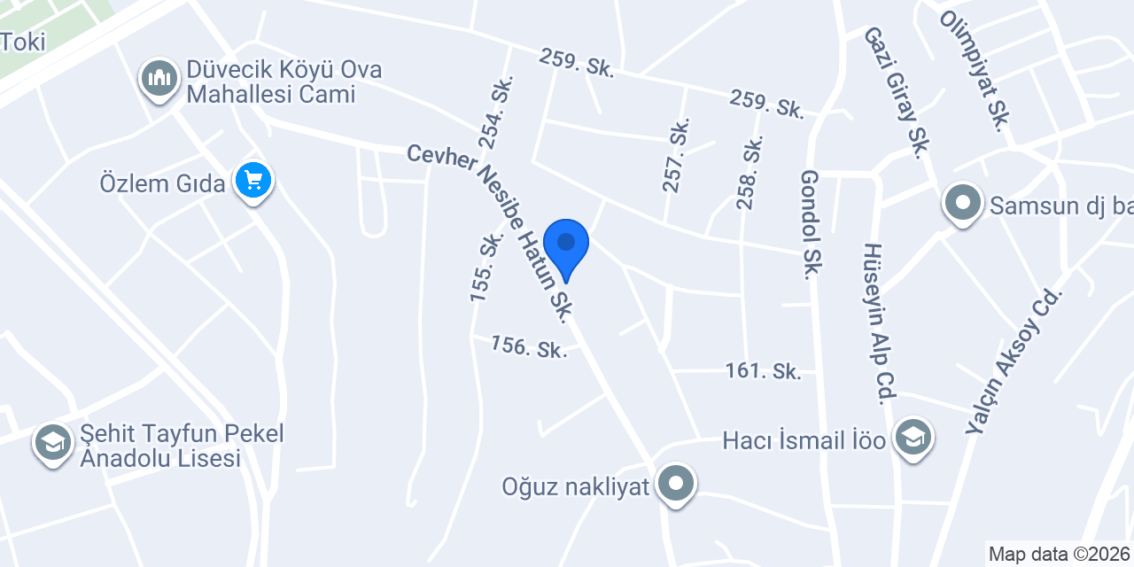 SAMSUN PINAR TEMİZLİK konumu