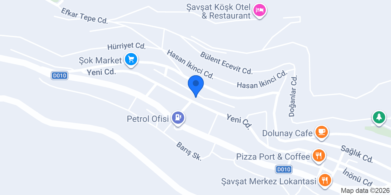 Hanımeli Cafe & Lounge konumu