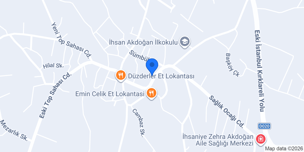 İhsaniye Emlak konumu