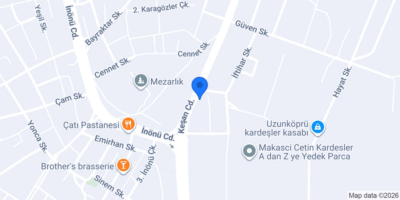 Halk Eğitimi Merkezi konumu