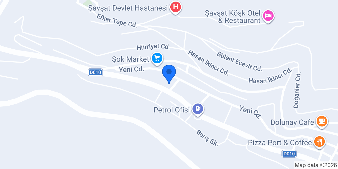 Saray Otel Restaurant konumu