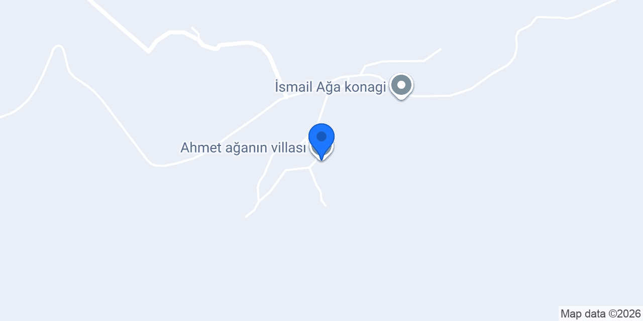 Ahmet ağanın villası konumu