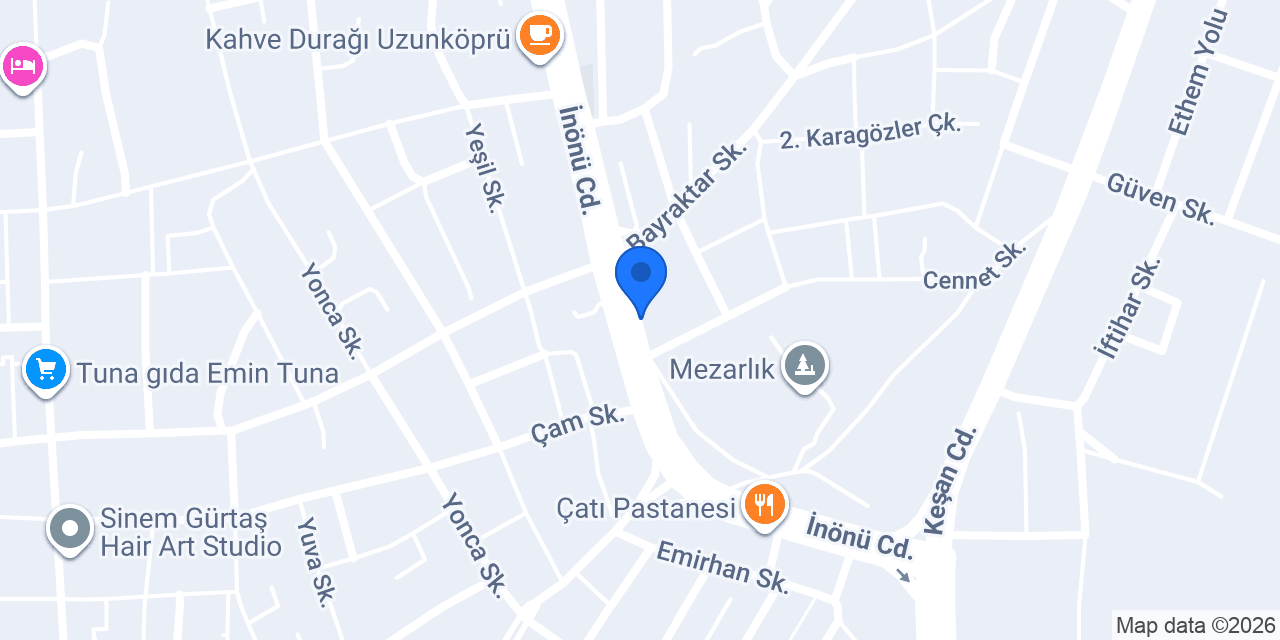 Dönerci Orhan Usta konumu