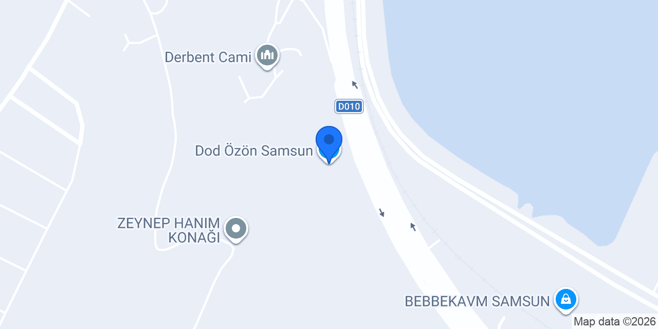 Dod Özön Samsun konumu