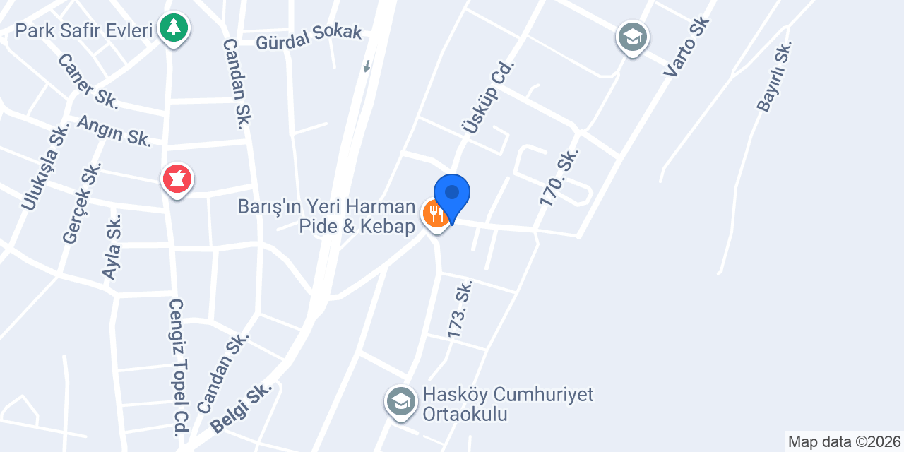Meşe Avm Hırdavat konumu