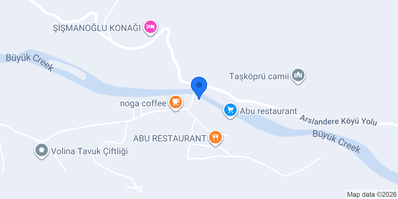 Taşköprü Otel Cafe Fındıklı konumu