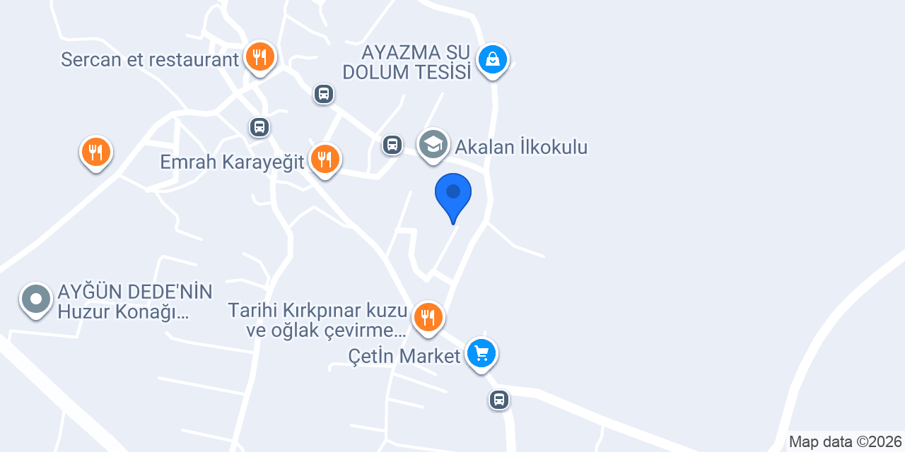 Açı Mimari konumu