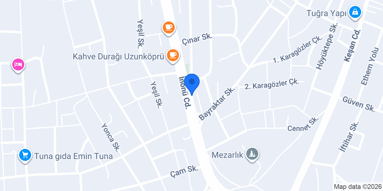 Ravali Unlu Mamulleri 3 konumu