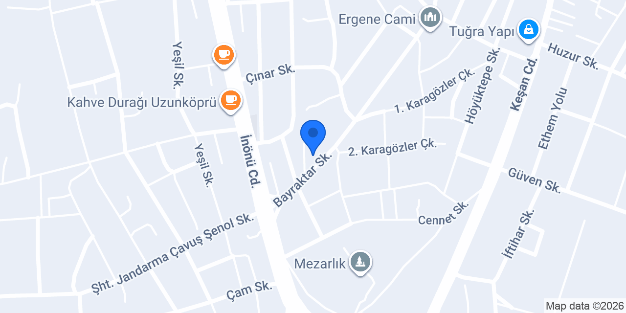 Han Pansiyon konumu