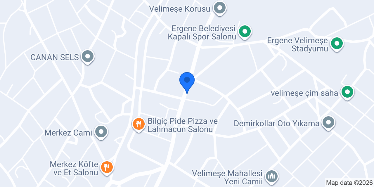 Hülya Çeyiz Dikim Evi ve Kuru Temizleme konumu