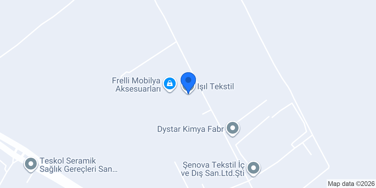 Işıl Tekstil konumu