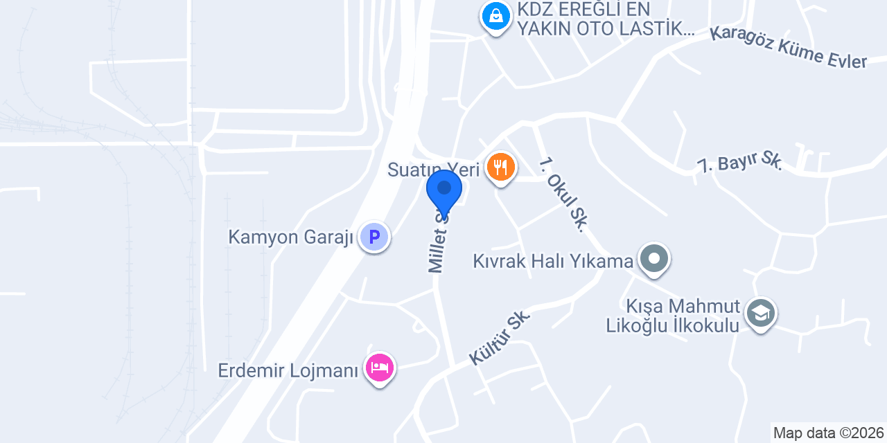Kışla büfe konumu