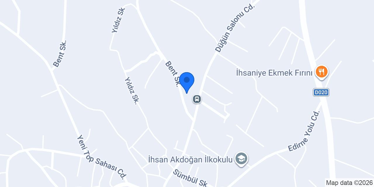 İhsaniye Aile Çay Bahçesi konumu