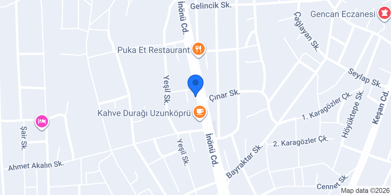 Best Aroma Shop - Uzunköprü konumu