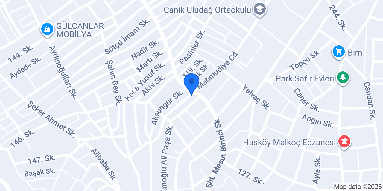 Dörtyol kafeterya pastanesi konumu