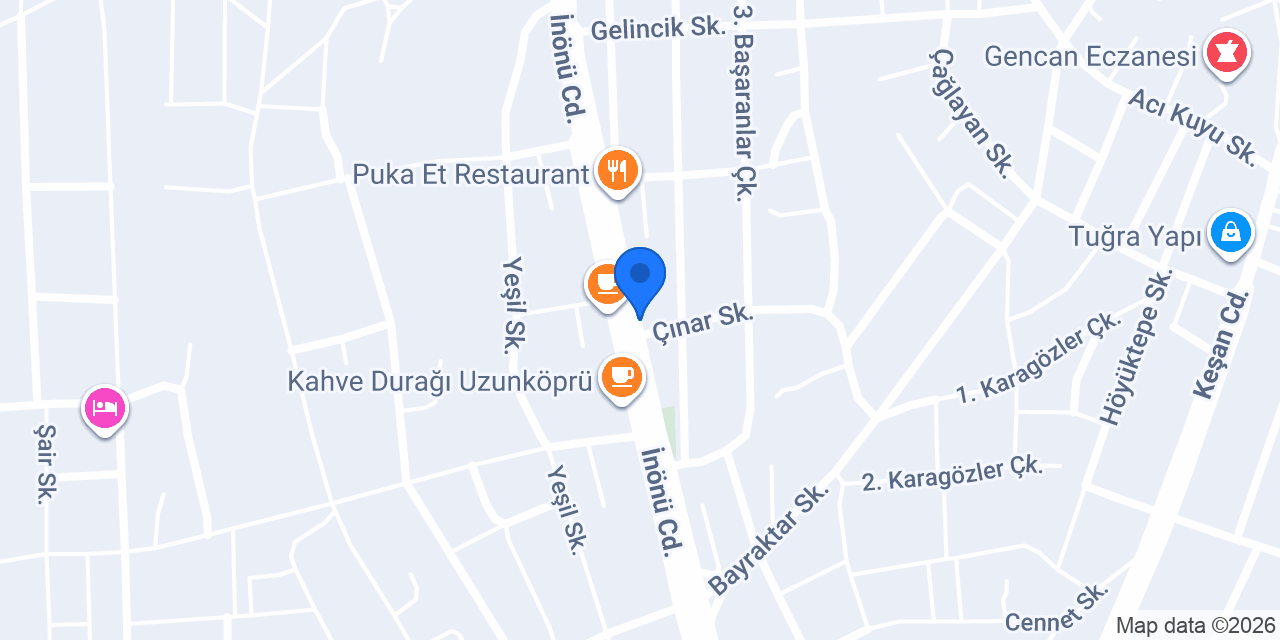 Kaan Restaurant konumu