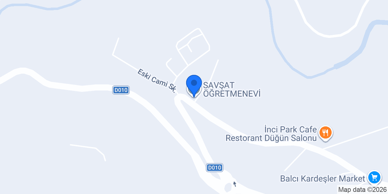 ŞAVŞAT ÖĞRETMENEVİ konumu