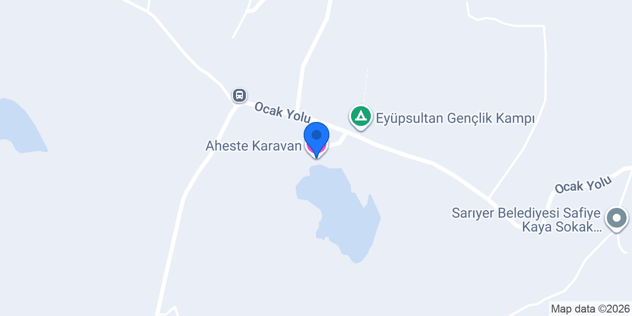 Aheste Karavan konumu