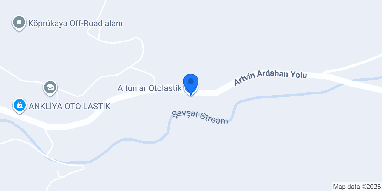 Altunlar Otolastik konumu