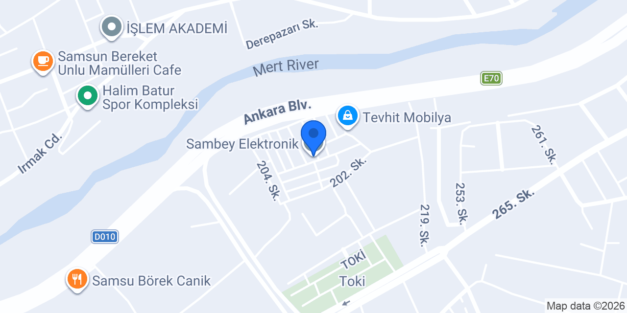 Sambey Elektronik konumu
