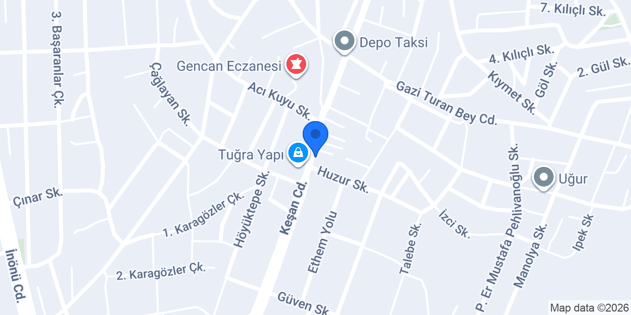 Pınar Pastanesi konumu