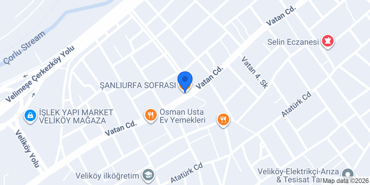 ŞANLIURFA SOFRASI konumu
