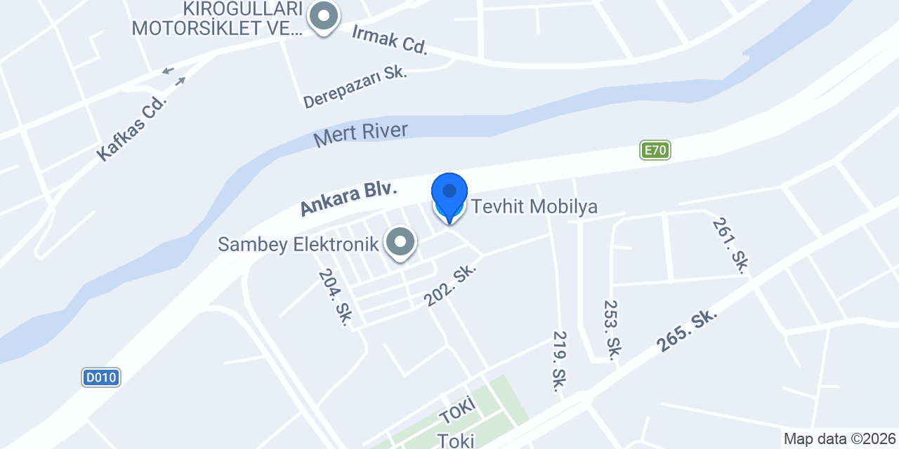 Tevhit Mobilya konumu