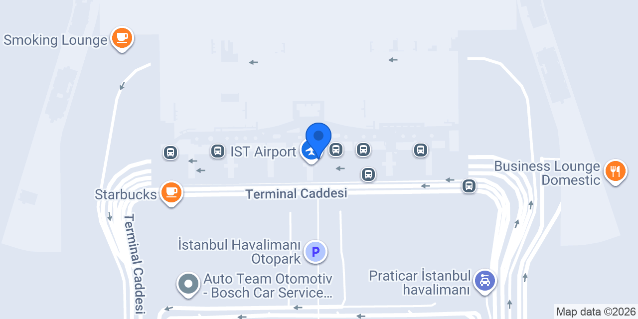 İstanbul Havalimanı Eczane International konumu