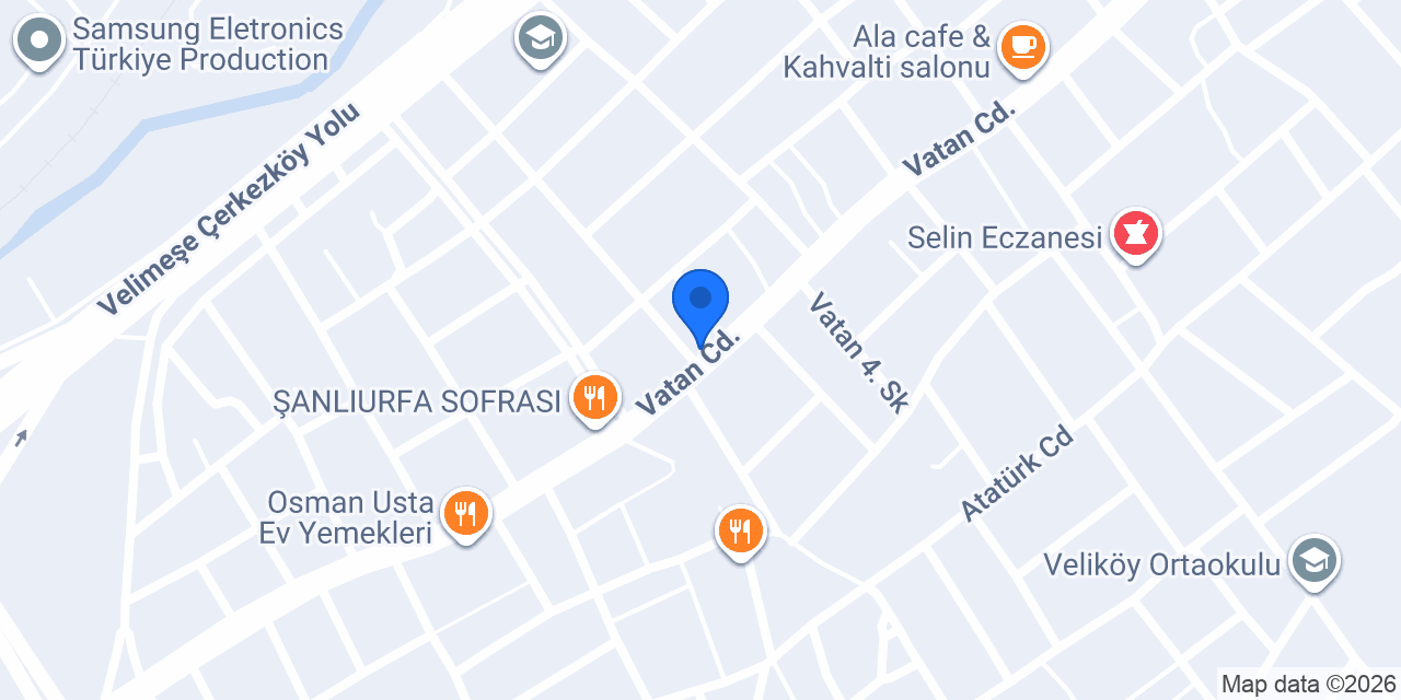 çınar toplu yemek konumu