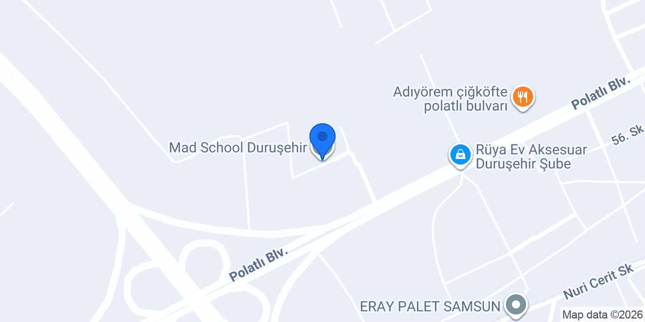 Mad School Duruşehir konumu