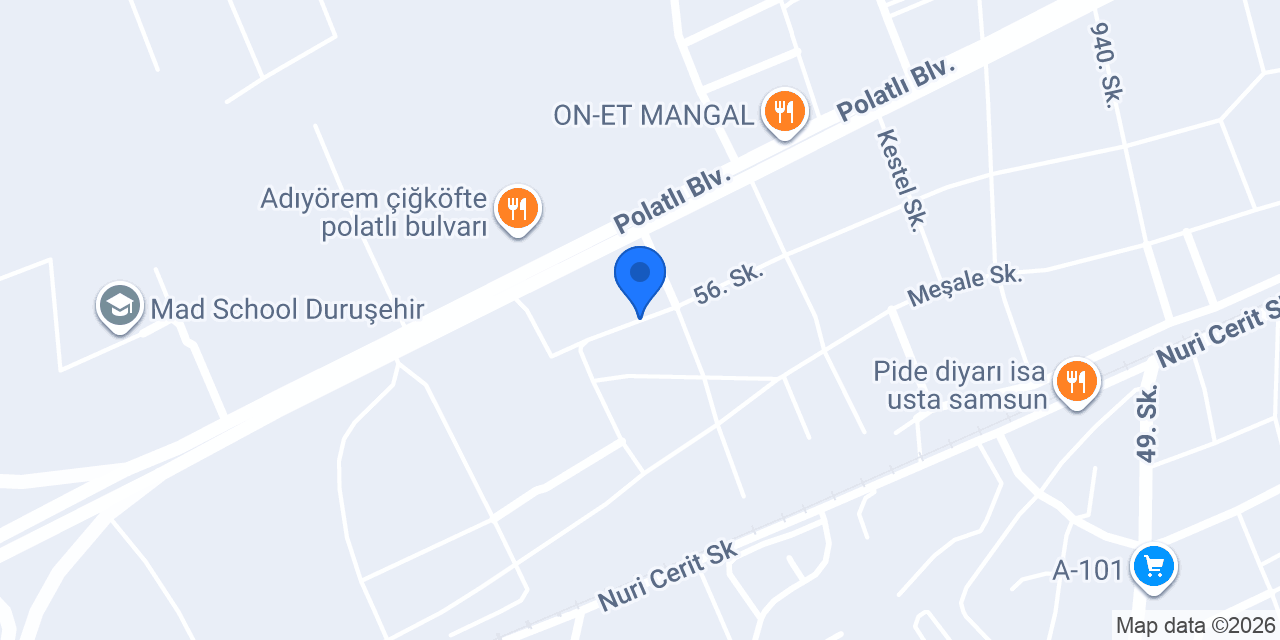 Akşa Oto Parçaları konumu