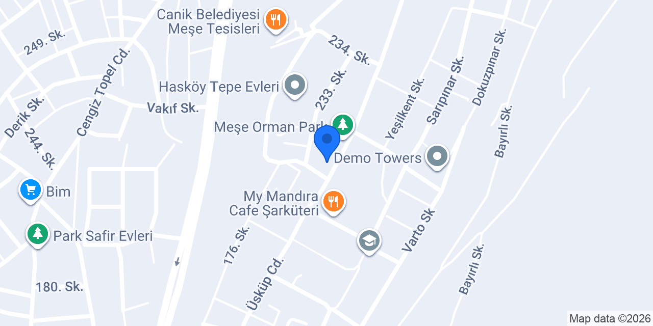 CADDE KATIK DÖNER HASKÖY konumu