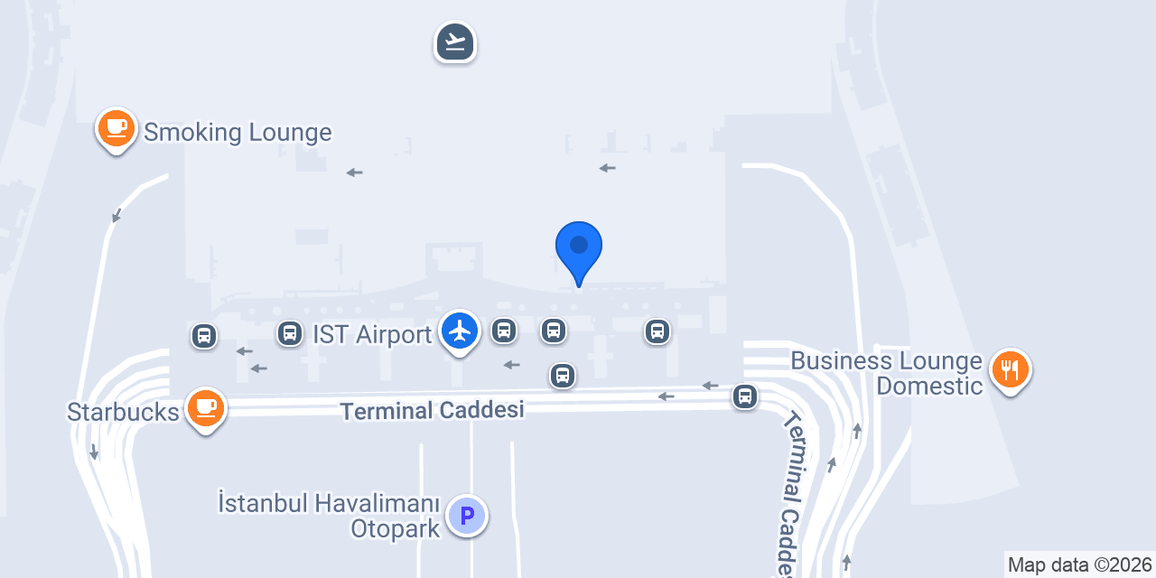 Avis - İstanbul Havalimanı konumu