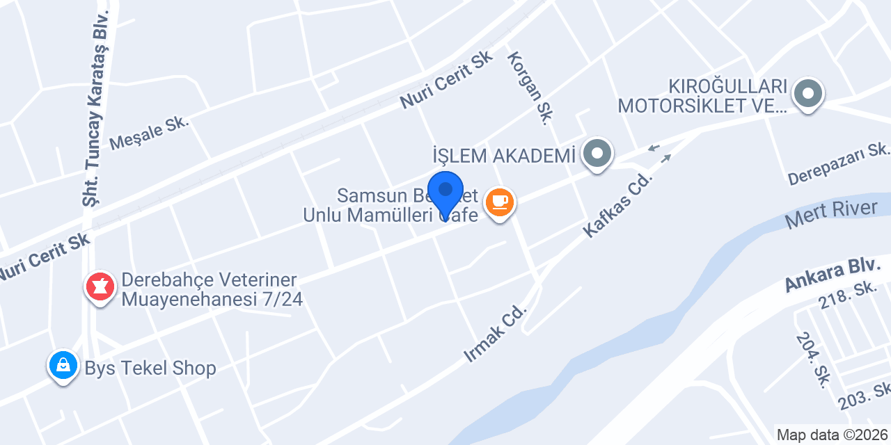 Kuaför Soner Avcı konumu